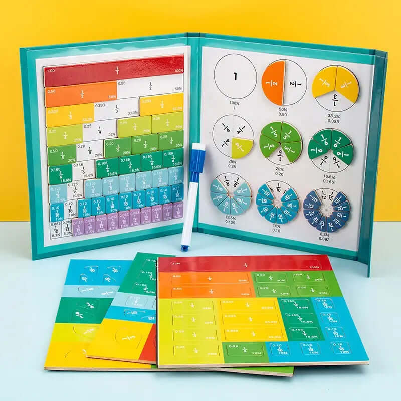 Magnetische Breukenschijf: Wiskunde Hulp voor Kinderen