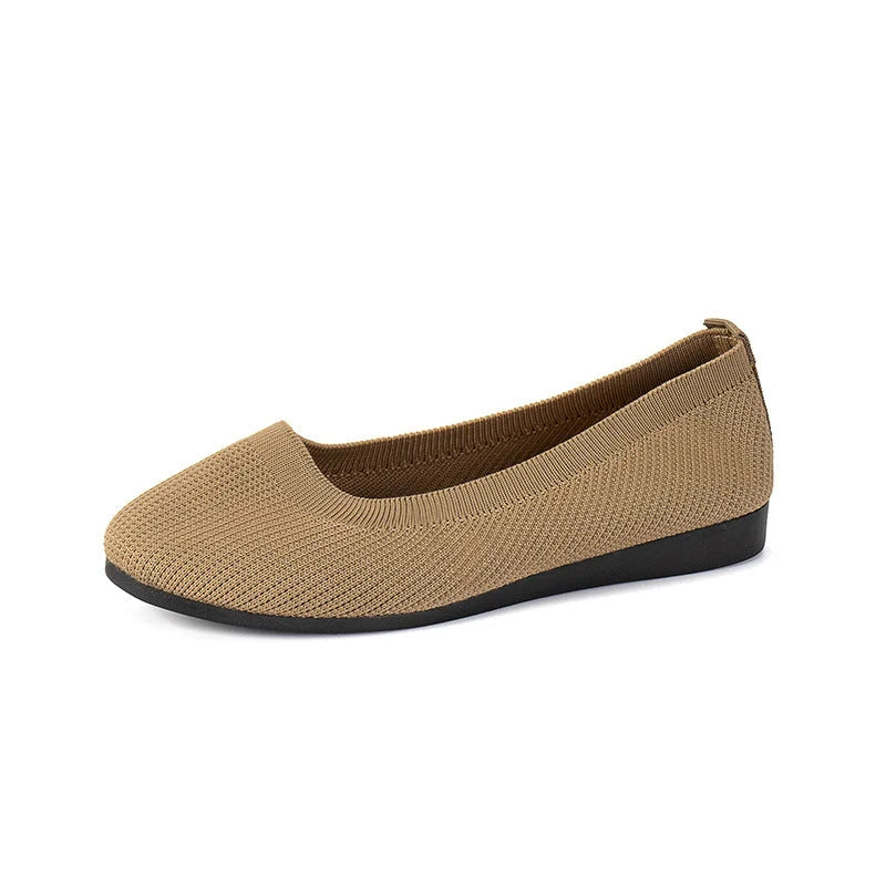 "Ballerina schoenen dames, antislip, elegant design, comfortabele pasvorm, ademend materiaal, ideaal voor dagelijks gebruik."