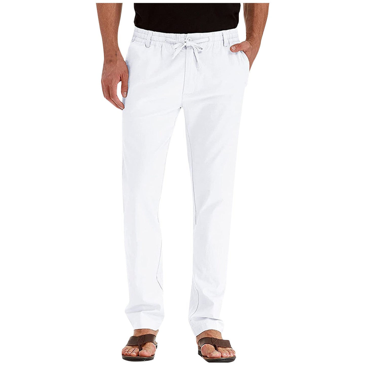 "Comfortabele en stijlvolle zomerbroek voor heren, ideale vrijetijdskleding voor dagelijks gebruik. Perfecte pasvorm en ademe