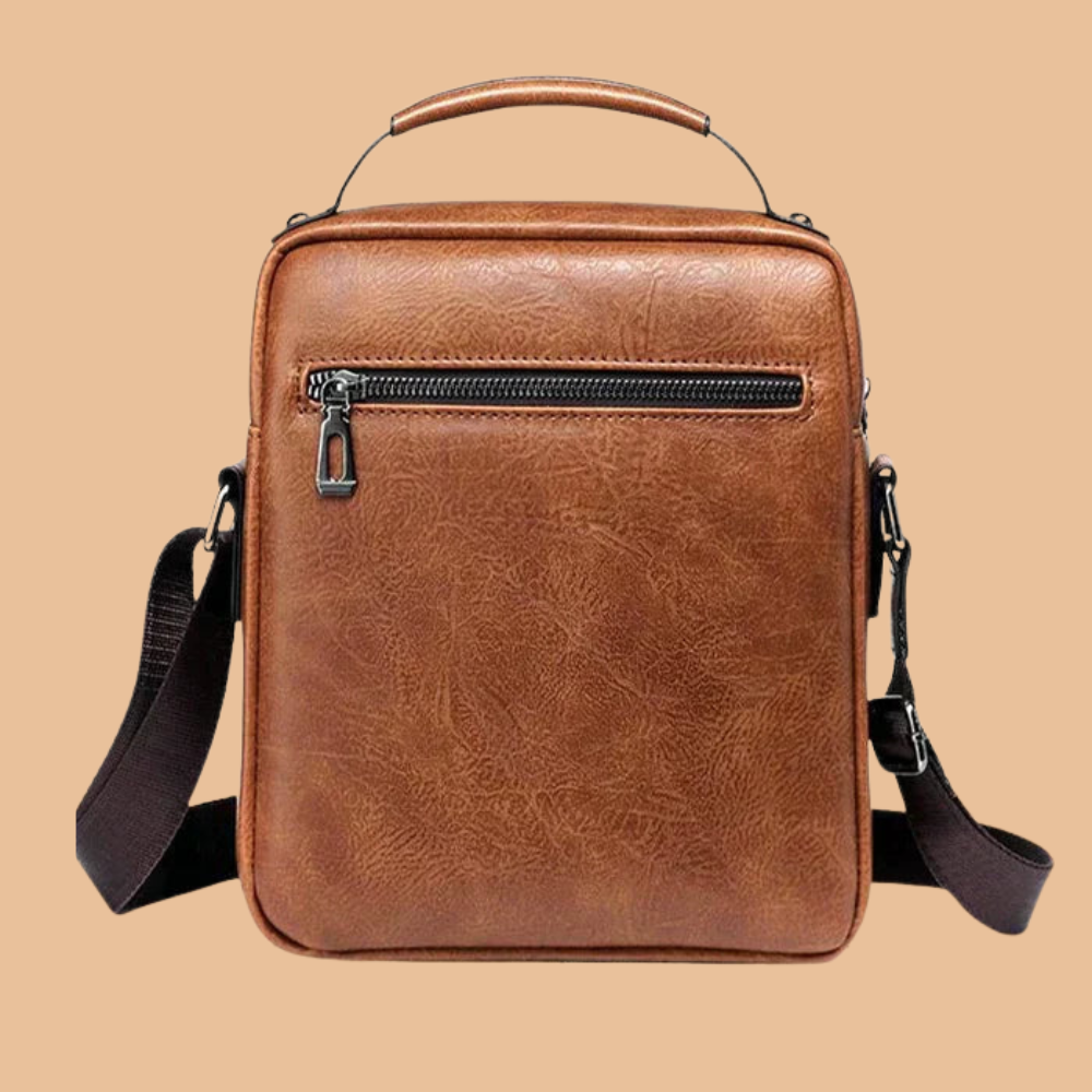 "Elegant leren dames schoudertas met verstelbare riem, ruime capaciteit en duurzaam ontwerp, perfect voor elke gelegenheid."