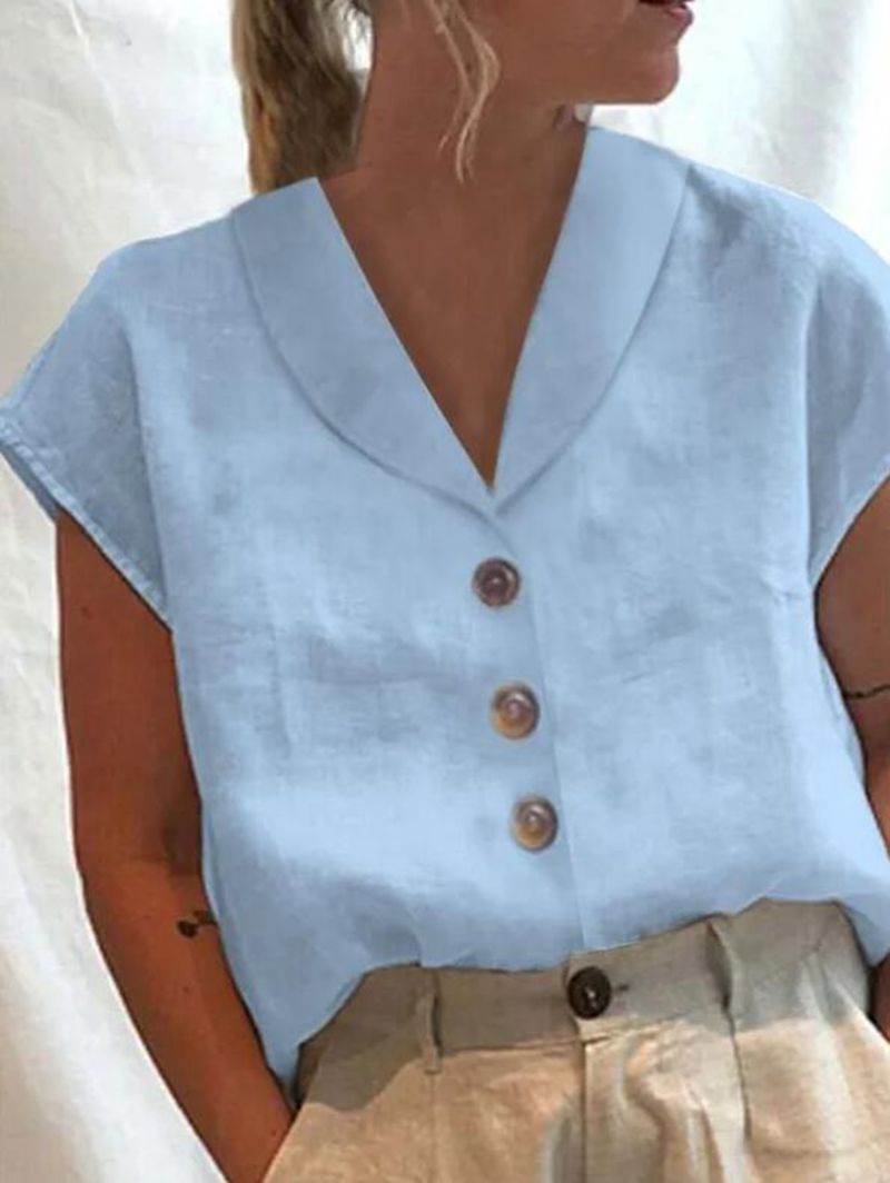 Elegante winterblouse voor dames in moderne stijl, beige kleur met verfijnde details, ideaal voor werk of formele gelegenhede