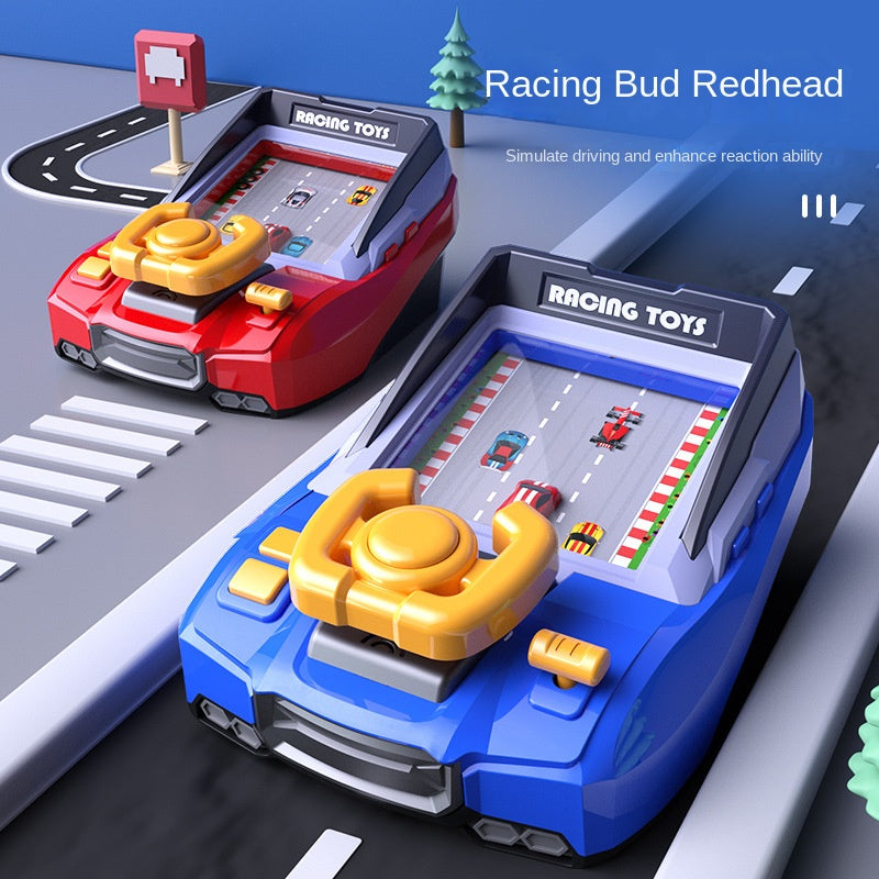 "Interactief kinderspeelgoed, draaiend platform met geprinte auto's, bevordert motorische vaardigheden en fantasie"