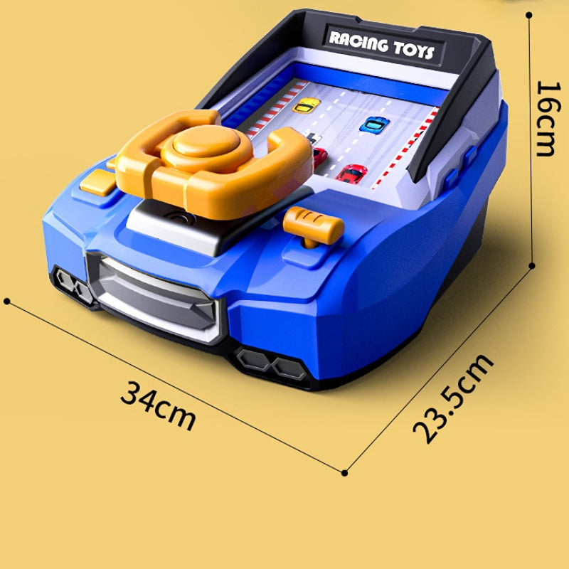"Interactief kinderspeelgoed, draaiend platform met geprinte auto's, bevordert motorische vaardigheden en fantasie"