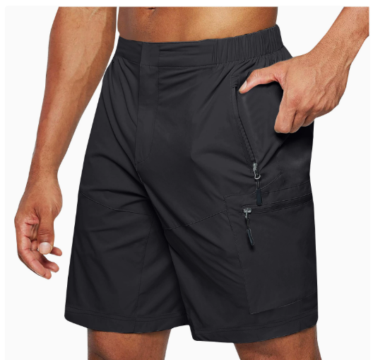 "Lichtgewicht ademende zomerbroek heren, donkerblauw, elastische tailleband, perfect voor casual en outdoor activiteiten."