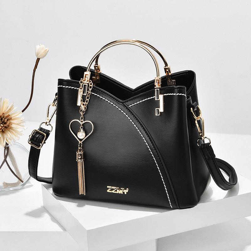 Luxe dames tote tas in leer met elegante lijnen, verkrijgbaar in trendy kleuren, perfect voor stijlvolle en moderne looks.
