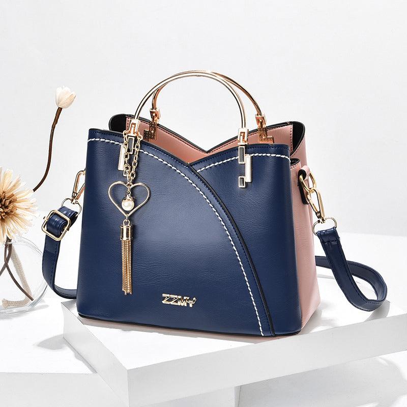 Luxe dames tote tas in leer met elegante lijnen, verkrijgbaar in trendy kleuren, perfect voor stijlvolle en moderne looks.
