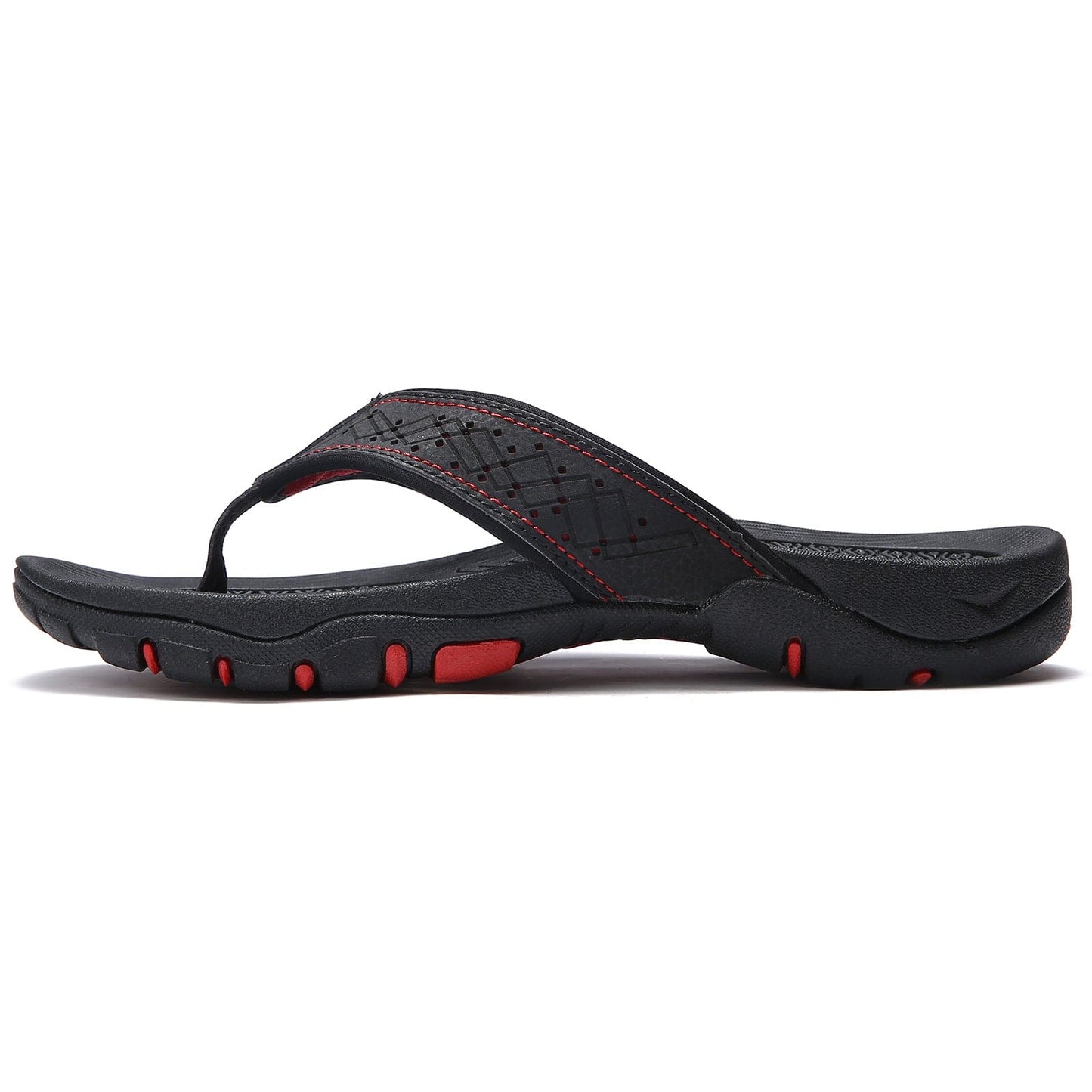 "Orthopedische pantoffels voor mannen met ademend materiaal, trendy design en orthopedisch voetbed voor optimaal comfort."