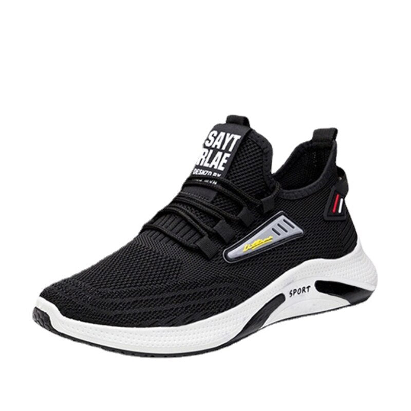 Orthopedische sportschoenen voor heren, stijlvol ontwerp, honingraatvoetbed, ademende mesh, ideaal voor dagelijks gebruik.