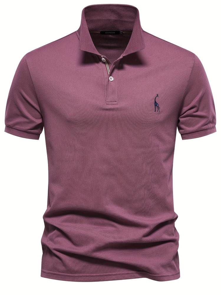 "Stijlvol heren poloshirt, elegant en comfortabel, perfecte pasvorm, ontworpen voor veelzijdige looks in elke outfit."
