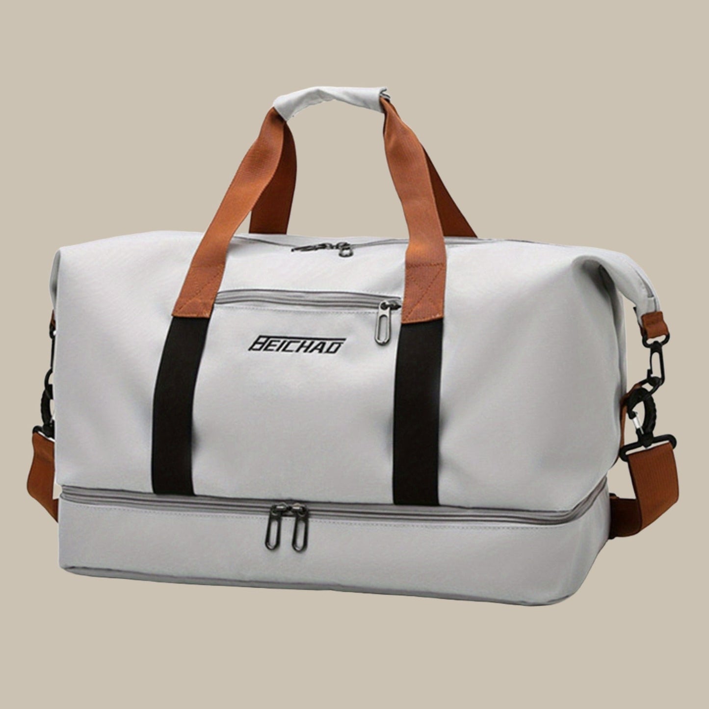 "Stijlvolle heren DuffelBag met ruime capaciteit, robuust ontwerp, verstelbare schouderriem, beschikbaar in diverse kleuren."