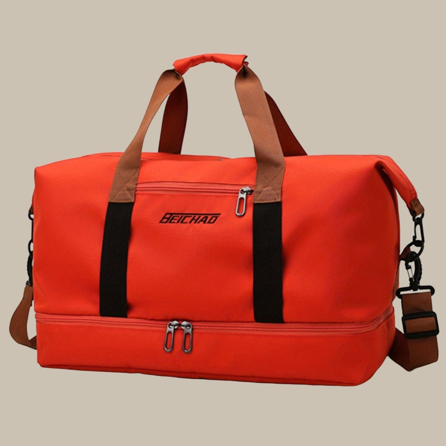 "Stijlvolle heren DuffelBag met ruime capaciteit, robuust ontwerp, verstelbare schouderriem, beschikbaar in diverse kleuren."