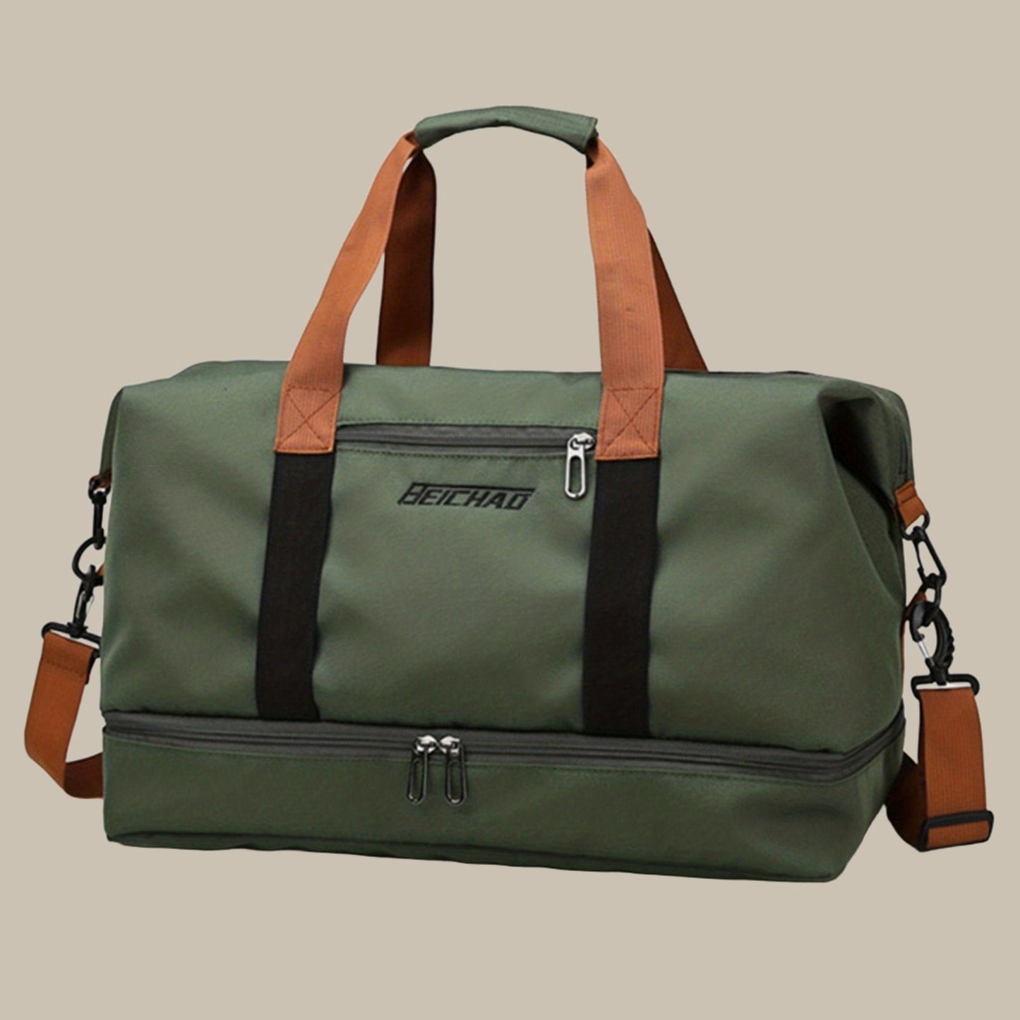 "Stijlvolle heren DuffelBag met ruime capaciteit, robuust ontwerp, verstelbare schouderriem, beschikbaar in diverse kleuren."