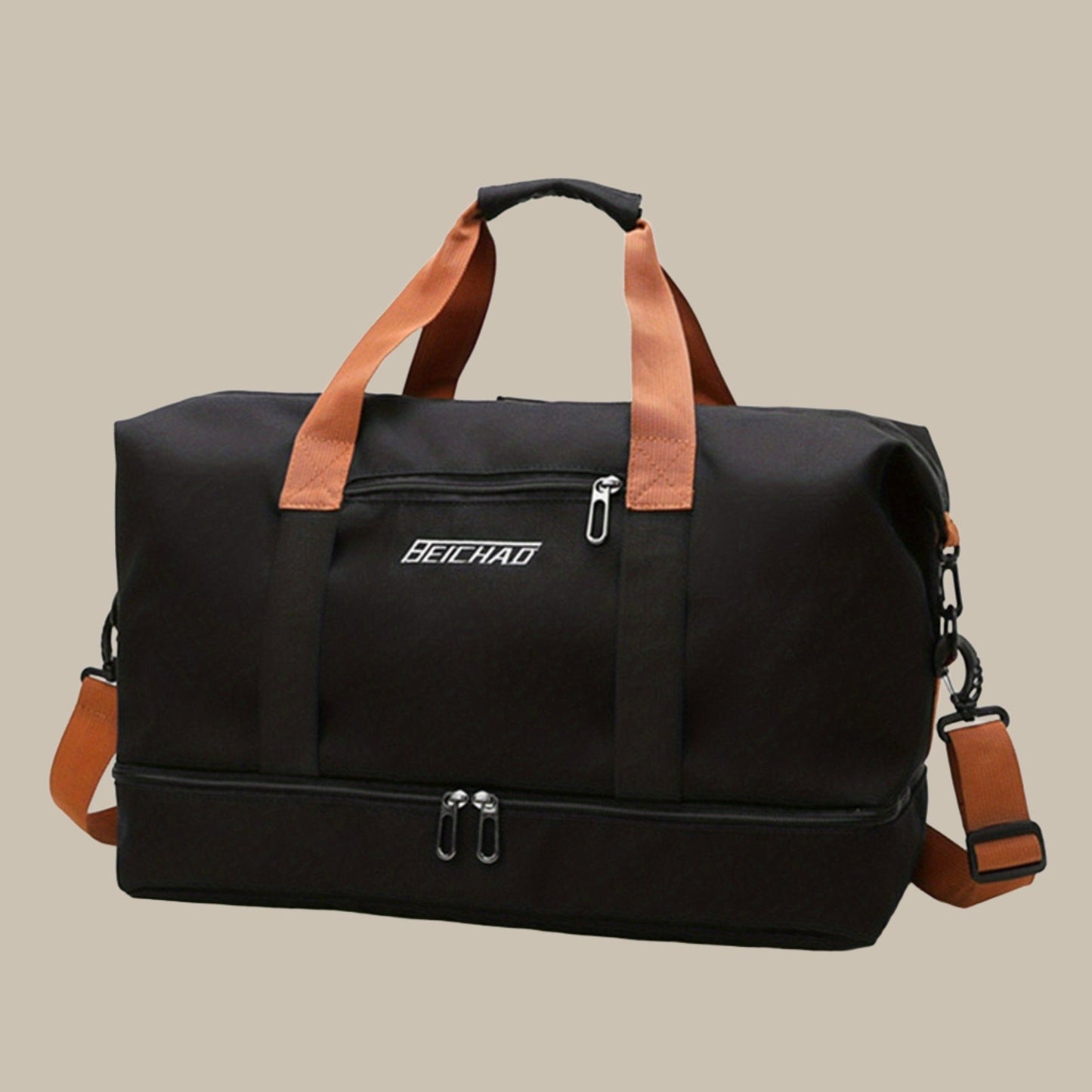 "Stijlvolle heren DuffelBag met ruime capaciteit, robuust ontwerp, verstelbare schouderriem, beschikbaar in diverse kleuren."