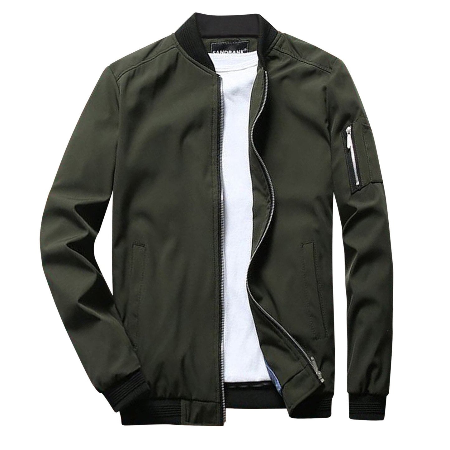 Stijlvolle heren zomerjas, kort model, veelzijdig design, hoge kwaliteit stof, ideal voor casual en formele gelegenheden.