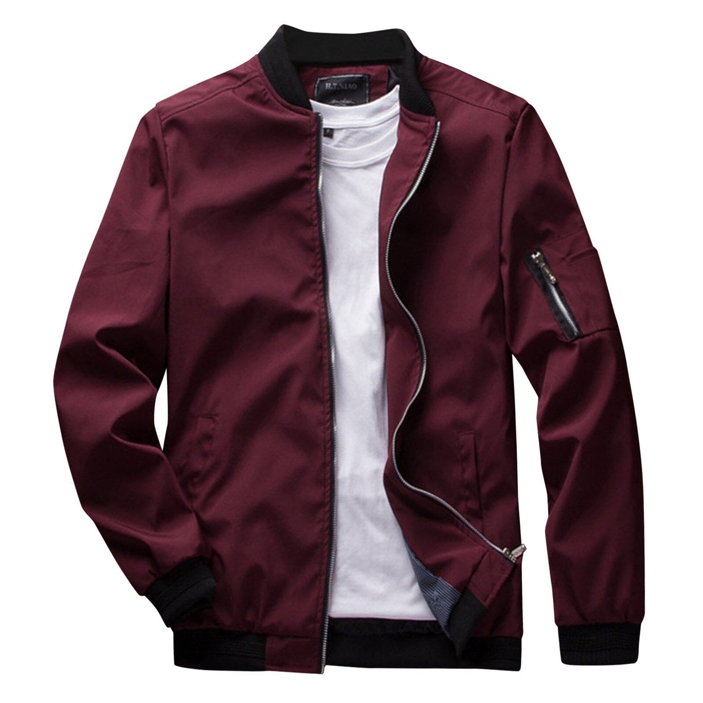 Stijlvolle heren zomerjas, kort model, veelzijdig design, hoge kwaliteit stof, ideal voor casual en formele gelegenheden.