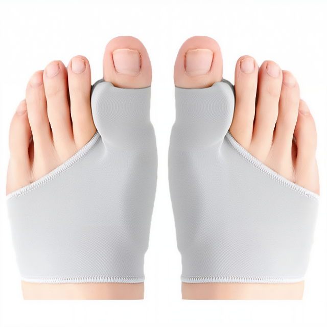 Teenseparator gelpad voor voetpijn met zachte gel, biedt comfort en steun voor bunions. Discreet, duurzaam en veelzijdig.