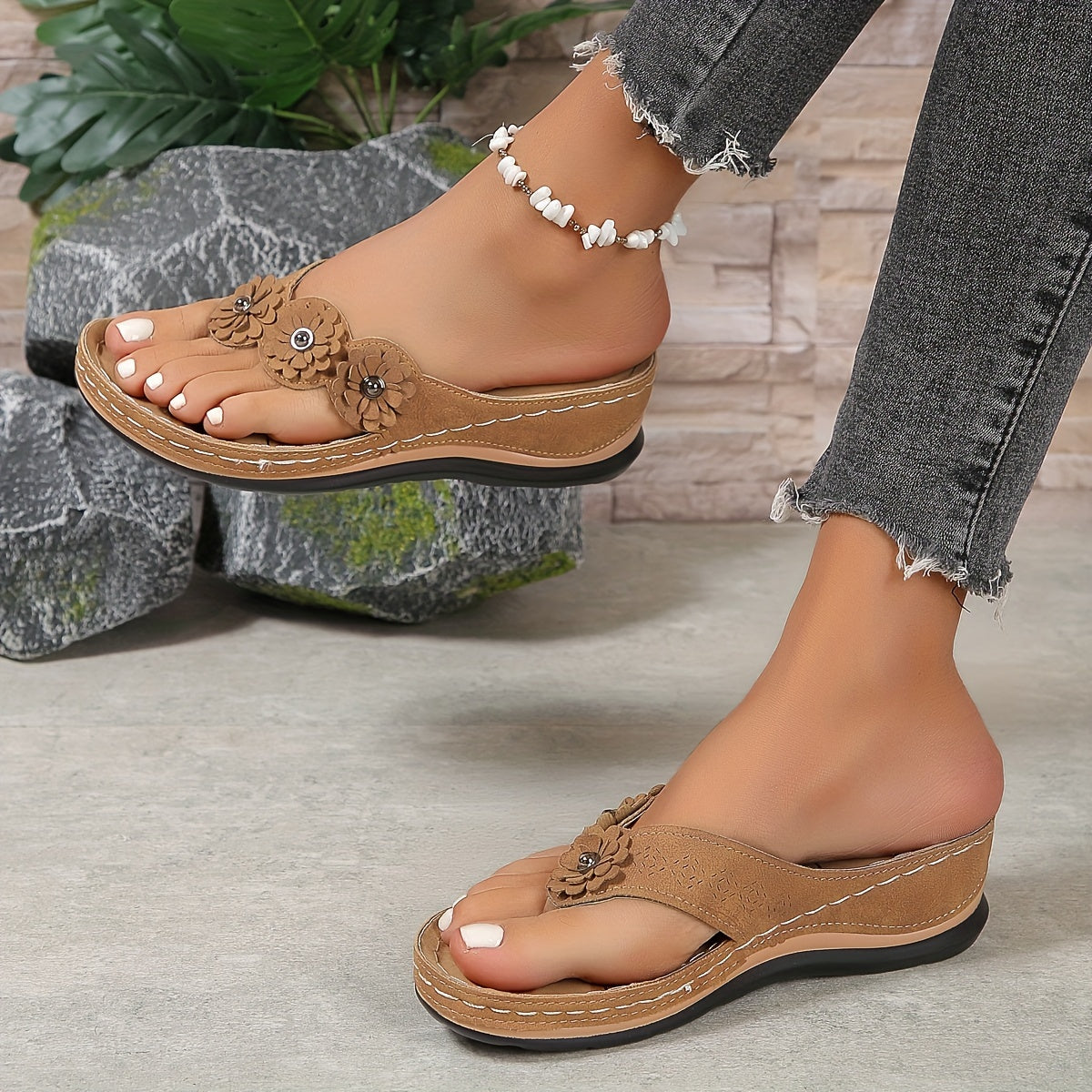 "Trendy orthopedische sandalen dames, blauw synthetisch leer, verstelbare bandjes, ergonomisch voetbed, slipbestendige zolen.
