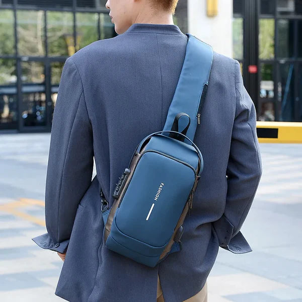 Unisex anti-diefstal rugzak met laptopvak, verborgen ritsen, waterafstotend, zwart; ideaal voor reizen en werk.