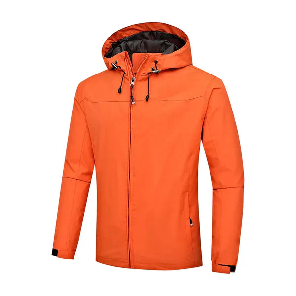 Waterdichte jas voor dames in zwart, stijlvol en veelzijdig, perfect voor regenachtige dagen en winderige omstandigheden.