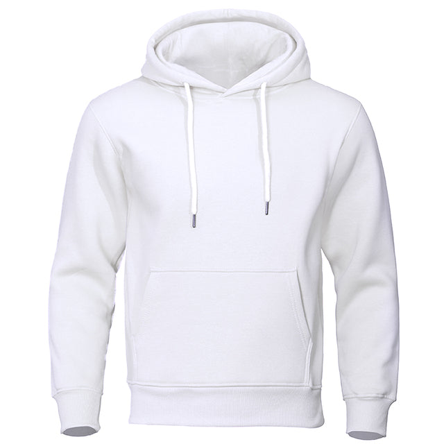"Zachte ademende herencasual hoodie in grijs met capuchon en kangoeroezak, stijlvol en comfortabel ontwerp voor dagelijks geb