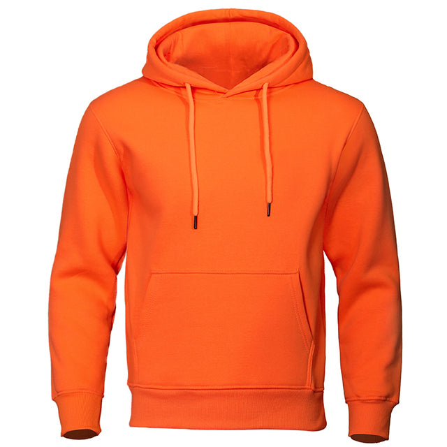 "Zachte ademende herencasual hoodie in grijs met capuchon en kangoeroezak, stijlvol en comfortabel ontwerp voor dagelijks geb