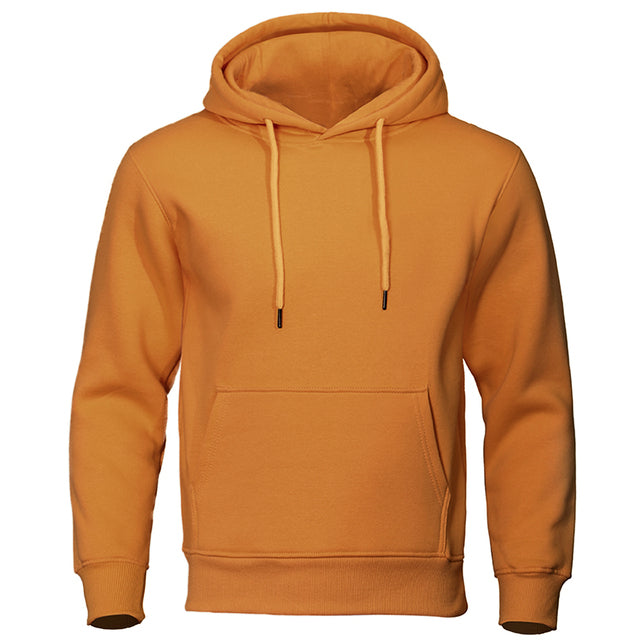 "Zachte ademende herencasual hoodie in grijs met capuchon en kangoeroezak, stijlvol en comfortabel ontwerp voor dagelijks geb