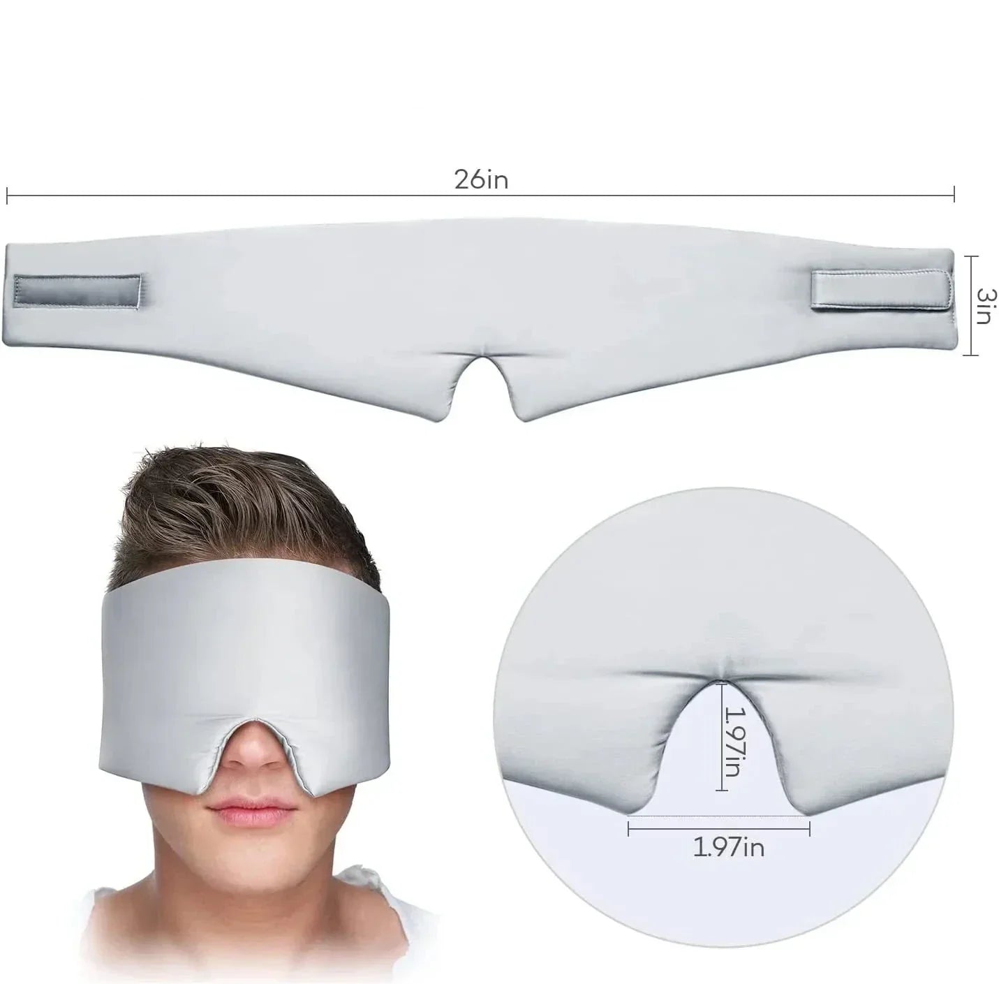 "Zijde slaapmasker voor dames in diverse kleuren, 100% moerbeizijde, luxe zacht met verstelbare band en volledige lichtblokke