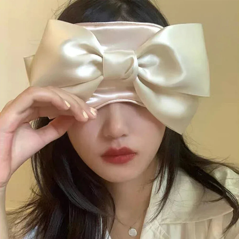 "Zijde slaapmasker voor dames in diverse kleuren, 100% moerbeizijde, luxe zacht met verstelbare band en volledige lichtblokke