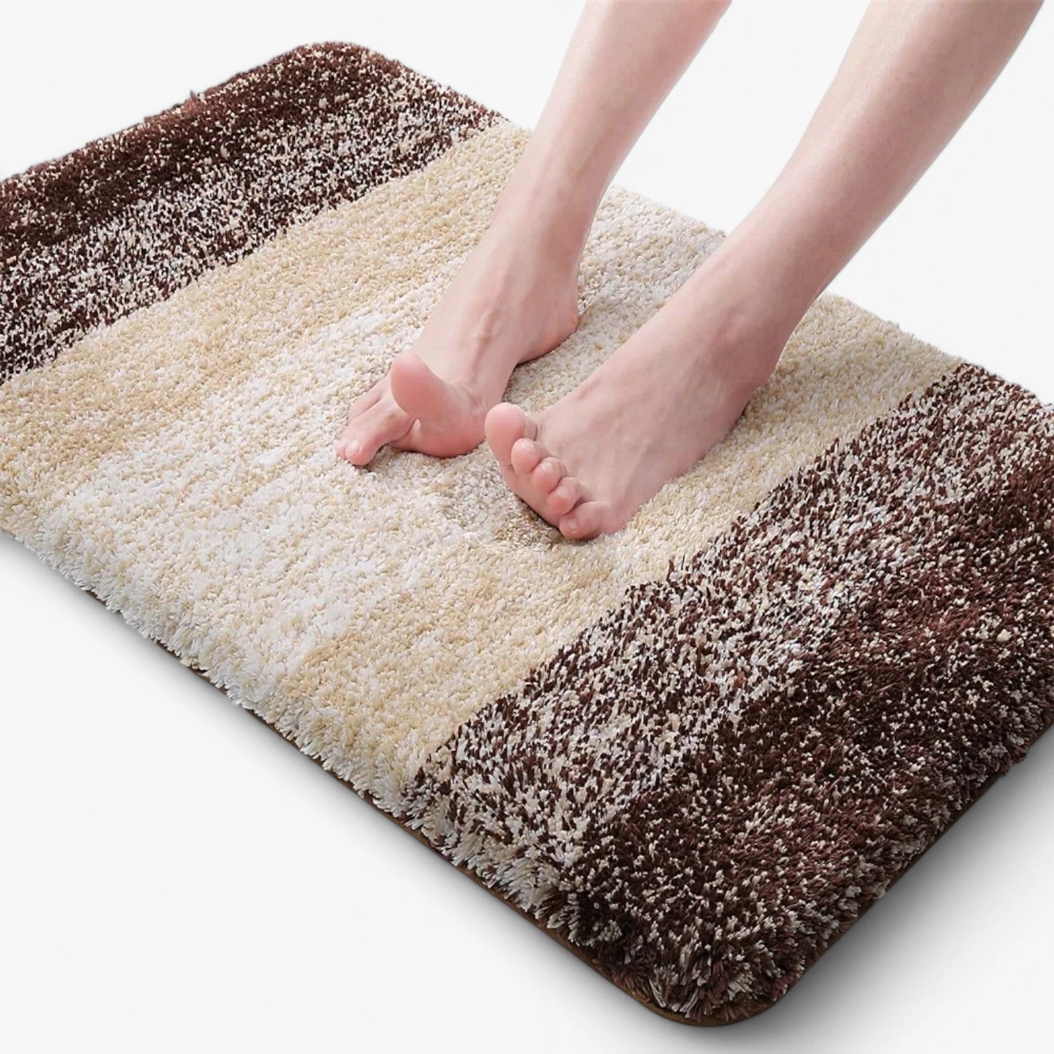 "Antislip badmat microvezel, super absorberend, blauw, droogt snel, voorkomt uitglijden, luxe en veilig voor badkamer"