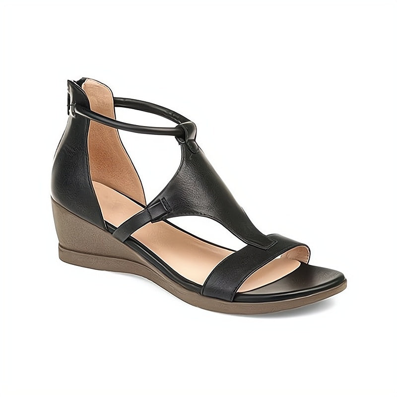 "Comfortabele dames sandalen met orthopedische ondersteuning, elegant ontwerp, ideaal bij hielspoor en voetpijnverlichting."