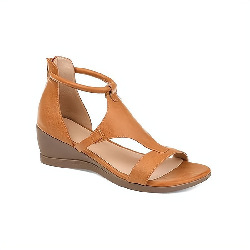 "Comfortabele dames sandalen met orthopedische ondersteuning, elegant ontwerp, ideaal bij hielspoor en voetpijnverlichting."