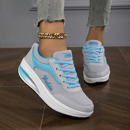 "Comfortabele orthopedische damesschoenen met stijlvol design in blauw, grijs of zwart voor pijnverlichting en voetboogonders