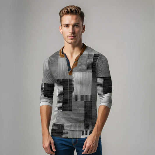 "Comfortabele Tommy Sweater voor heren met moderne pasvorm, zacht en stijlvol in diverse kleuren, voor elke gelegenheid."