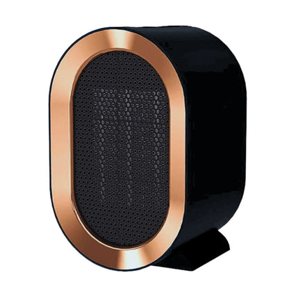 "Compacte, energiezuinige draagbare verwarmer met modern design in blauw, groen, wit of zwart, ideaal voor huiskamers."