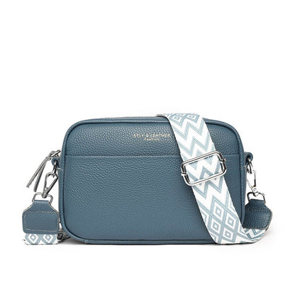 "Compacte leren handtas, elegant design, beige schoudertas voor dames met royale binnenruimte en duurzame PU-materialen."
