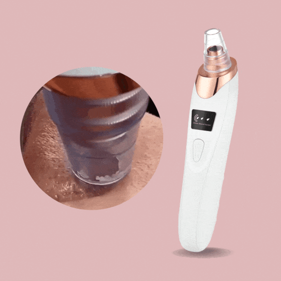 "Compacte oplaadbare zwartkopverwijderaar, slank design, diep reinigend voor gladde huid. Ideaal voor thuis en onderweg."