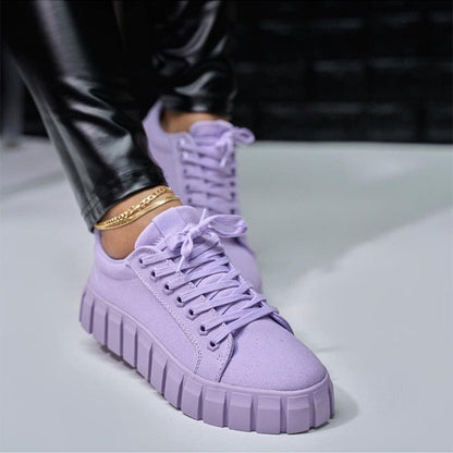 "Dania orthopedische sneakers voor dames met plateauzool, stijlvol en comfortabel, perfect voor dagelijks gebruik."