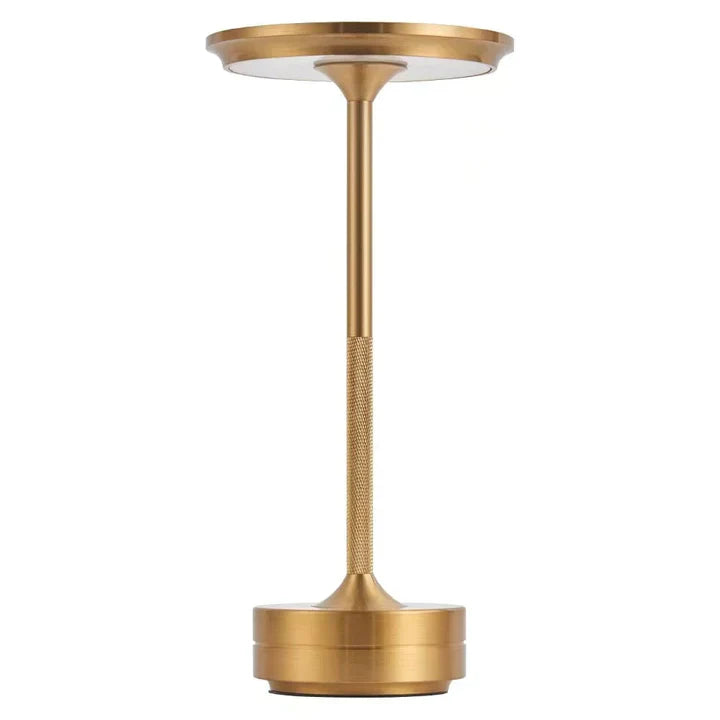 "Draagbare LED tafellamp met dimbare functies, modern design, draadloos, oplaadbaar via USB, ideaal voor elke interieurstijl.