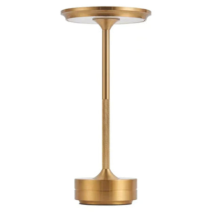 "Draagbare LED tafellamp met dimbare functies, modern design, draadloos, oplaadbaar via USB, ideaal voor elke interieurstijl.