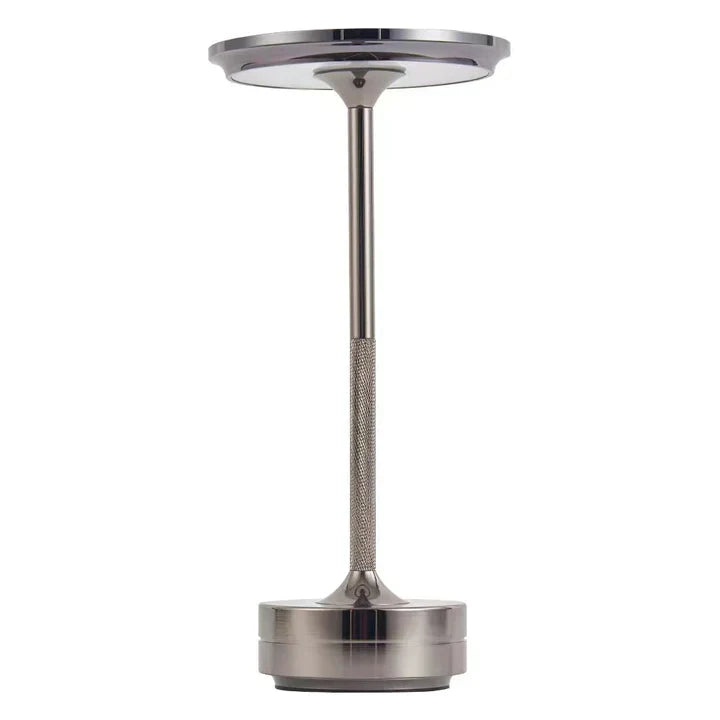 "Draagbare LED tafellamp met dimbare functies, modern design, draadloos, oplaadbaar via USB, ideaal voor elke interieurstijl.