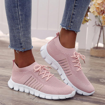 "Elegant witte orthopedische Margaret sneakers voor dames met ademend bovenwerk en schokabsorberende zool, ideaal dagelijks g