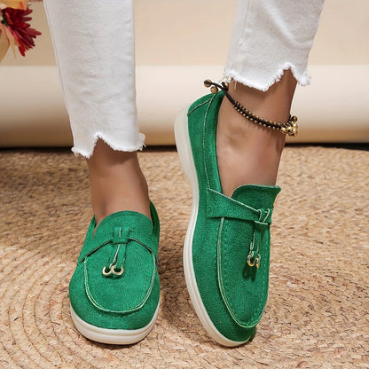"Elegante dames loafers, stijlvolle leren schoenen voor comfort en veelzijdigheid, perfect voor elke modieuze vrouw."