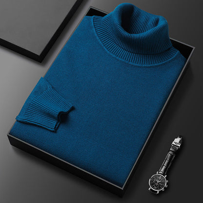 Elegante heren coltrui in neutrale tint, ademend materiaal, perfecte pasvorm, geschikt voor zakelijk en casual gebruik.