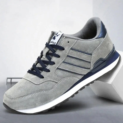 "Elegante klassieke herensneaker, minimalistisch ontwerp, hoogwaardig materiaal, comfortabel en duurzaam voor dagelijks gebru