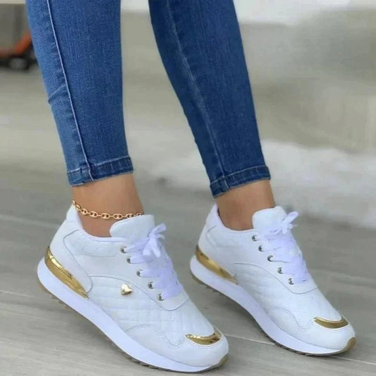 "Elegante orthopedische dames vrijetijdsschoenen, comfortabel ontwerp met anti-slip zool, modieuze uitstraling."