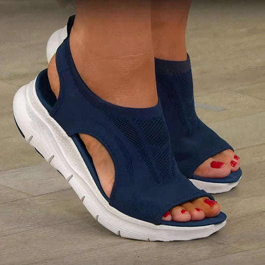 Elegante orthopedische sandalen voor dames, met ergonomisch ontwerp, ademend materiaal en stijlvolle uitstraling.