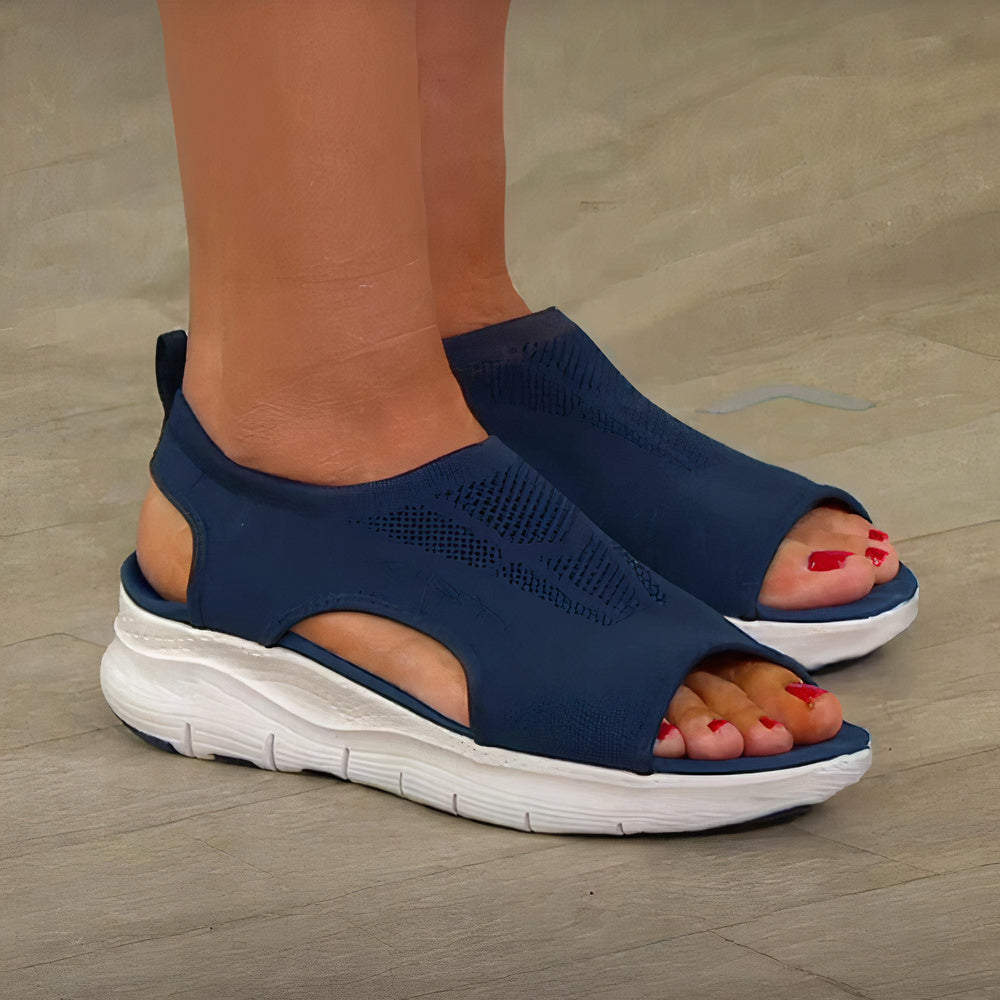 Elegante orthopedische sandalen voor dames, met ergonomisch ontwerp, ademend materiaal en stijlvolle uitstraling.