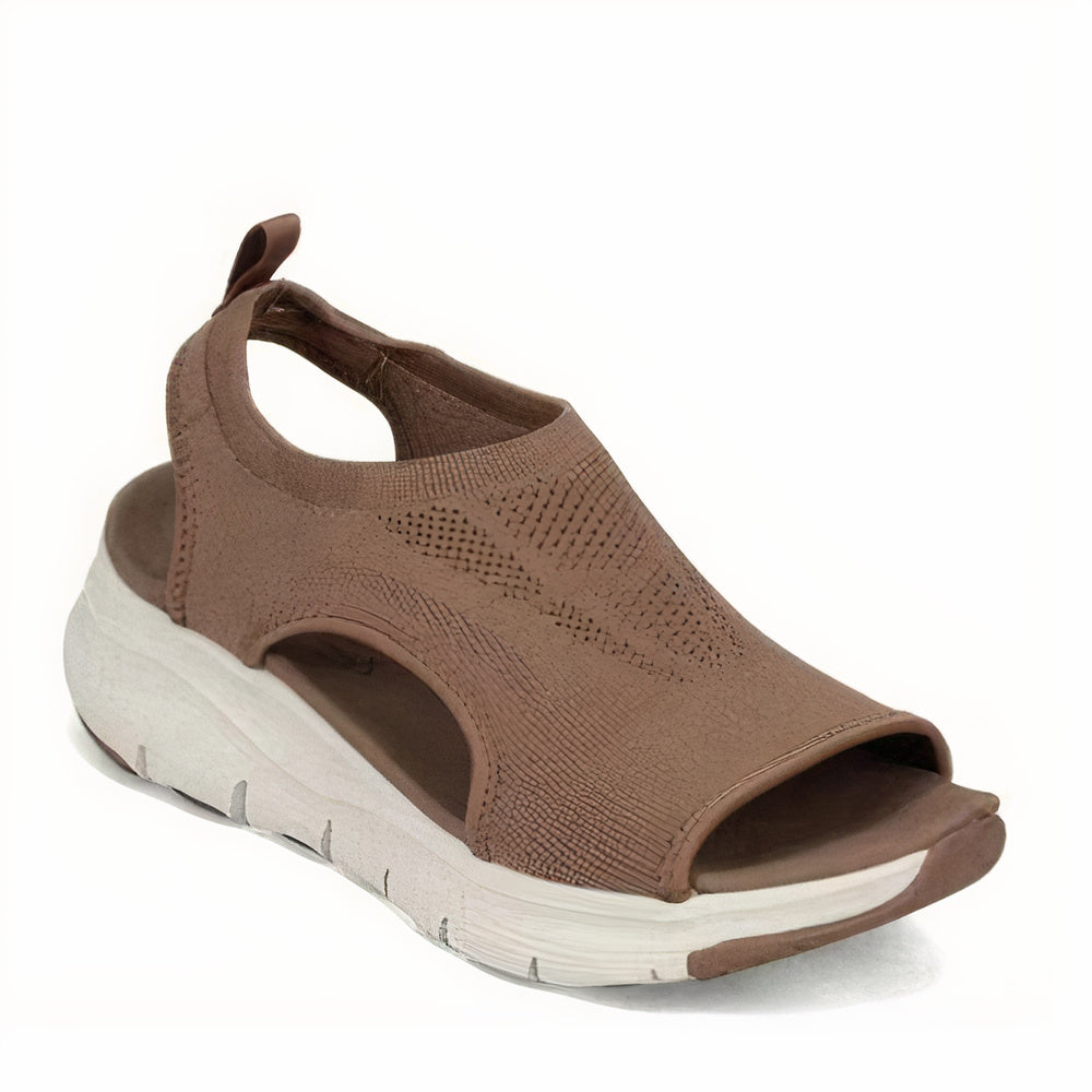 Elegante orthopedische sandalen voor dames, met ergonomisch ontwerp, ademend materiaal en stijlvolle uitstraling.
