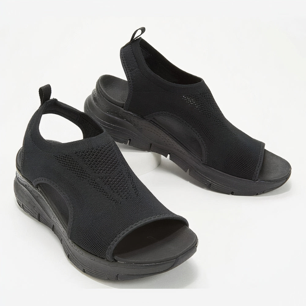 Elegante orthopedische sandalen voor dames, met ergonomisch ontwerp, ademend materiaal en stijlvolle uitstraling.