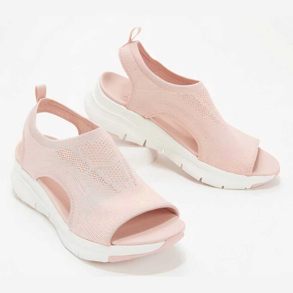 Elegante orthopedische sandalen voor dames, met ergonomisch ontwerp, ademend materiaal en stijlvolle uitstraling.